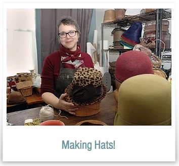 making hats